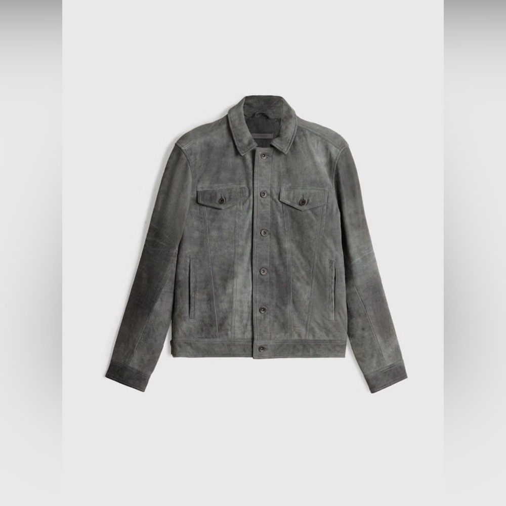 $698 NWT Brand New John Varvatos Andrew Trucker Jacket EU 46 USA 36 - Picture 7 of 12